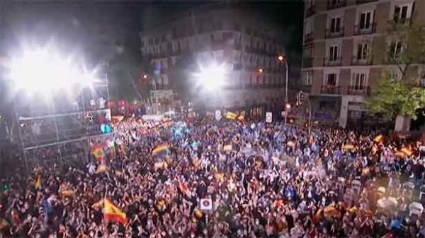 Madrid encumbró a Isabel