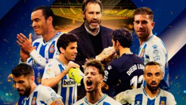 El Espanyol celebra se nuevo ascenso a Primera. (Imagen: @LaLiga)