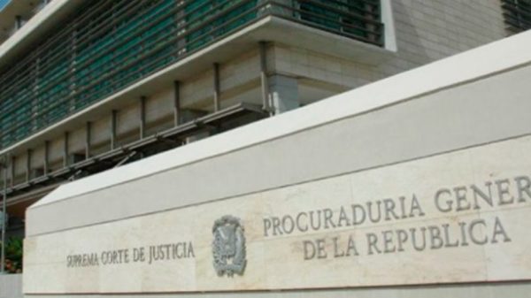 La Procuraduría General en Santo Domingo. (Foto: @ProcuraduriaRD)
