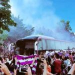 El apoyo de la hinchada al Real Valladolid. (Foto: @fdprvalladolid)
