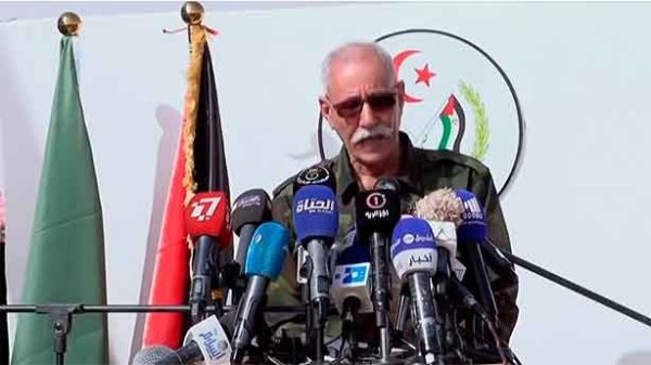 El presidente y líder del Frente Polisario