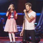 Alison Fernández cantó Mi princesa con su ídolo David Bisbal. (Foto: Antena 3)