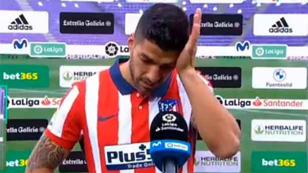 Enorme emoción de Luis Suárez por todas las emociones vividas. (Foto: