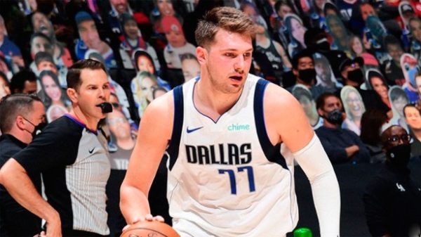 Un estelar Luka Doncic dio la victoria a Dallas Mavericks. (Foto: @NBA/Twitter)