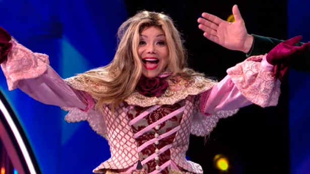 La Toya Jackson se escondía tras la máscara de la Menina. (Foto: Antena 3)