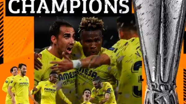 El Villarreal venció al Manchester United y logra su primer título europeo. (Foto: Europa League)