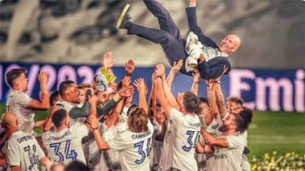 Gracias por todo Zidane. (Foto: @madridismoreal)