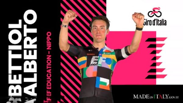 Bettiol está en una gran forma en este Giro de Italia. (Foto: @giroditalia/Twitter)