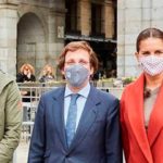 El alcalde de Madrid con Jordi Cruz y Samantha Vallejo Nágera. (Foto: RTVE)