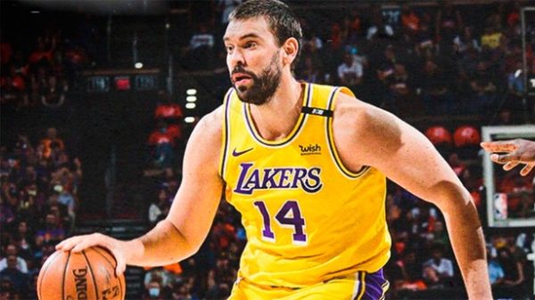 Los Lakers se llevaron una paliza que les sacó los colores. (Foto: @lakers)