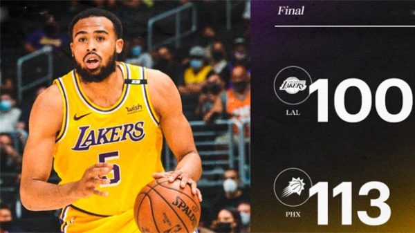 Los Angeles Lakers cayeron en primera ronda. (Foto: @Lakers)