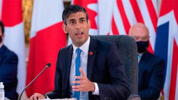 El ministro británico de Economía