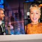 Sharon Stone visitó virtualmente El Hormiguero. (Foto: Antena 3)