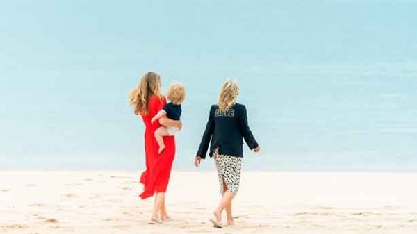 Jill Biden con la esposa del primer ministro británico
