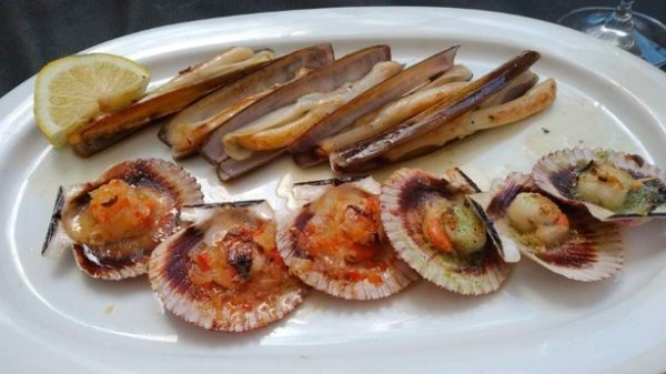 En esta cocina no faltan los bivalvos