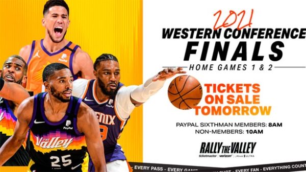 Phoenix Suns se han clasificado para la final de la Conferencia Oeste. (Imagen: @Suns)