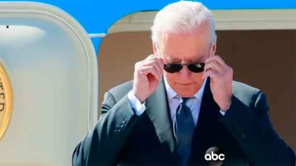 Joe Biden a su llegada a Gibebra. (Foto: ABCnews.