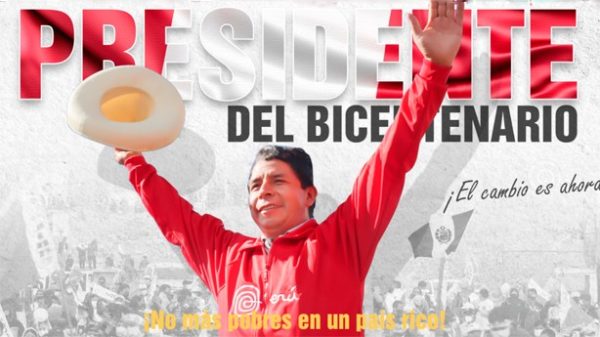 Pedro Castillo en Perú es la última revelación. (Foto: @PedroCastilloTe)