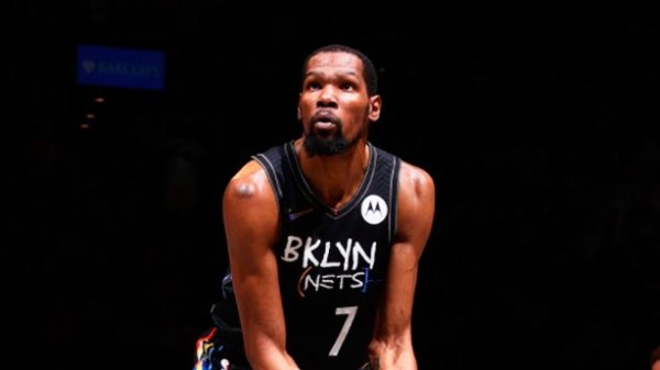Excepcional partido de Durant. (Foto: @BrooklynNets)