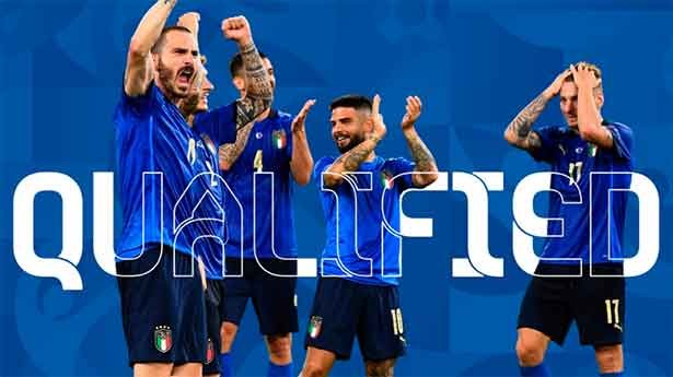 Italia sigue impresionando tras vencer a Suiza con goles de Locatelli (2) e Immobile. (Foto: @UEFA)