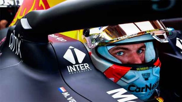 Desafío de Max en la batalla general en el circuito Paul Ricard. (Foto: