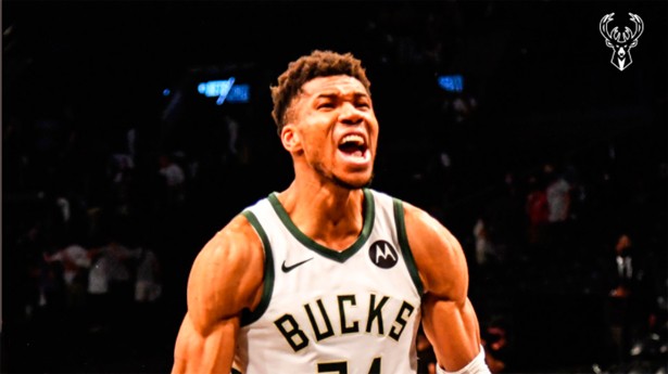 memorable duelo con Giannis Antetokounmpo y Kevin Durant superando ambos los 40 puntos. (Foto: @Bucks)