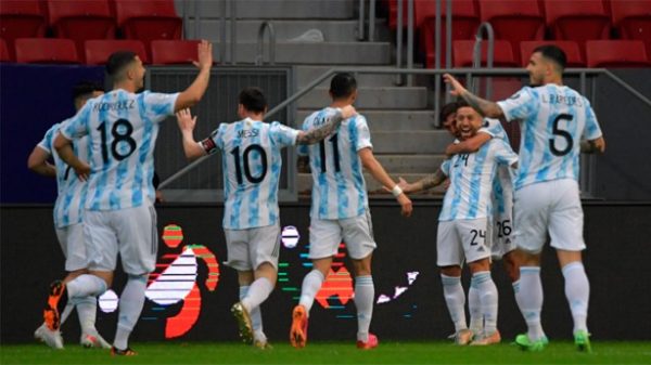 Argentina ya tiene billete para cuartos. (Foto: @CopaAmerica