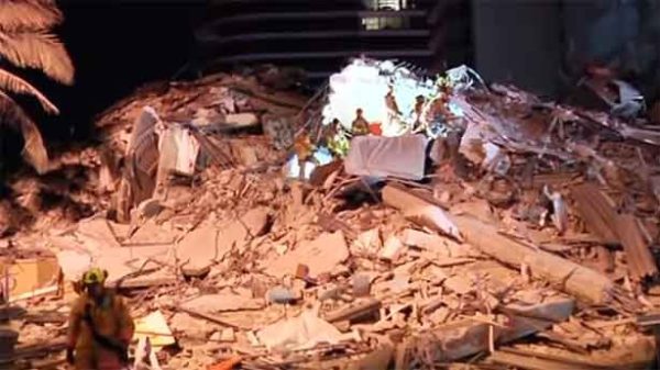 Dramática operación rescate en Miami. (Foto: ABC news)