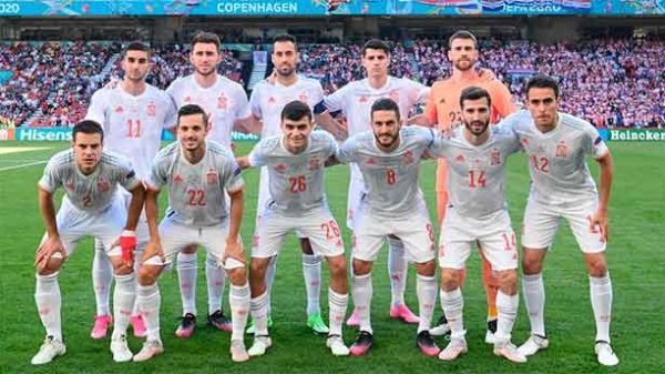 Un partido único y memorable de España. (Foto: @EURO2020)