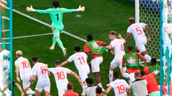 Suiza se convirtió en rival de España ante el 47 de la audiencia. (Foto: @EURO2020)
