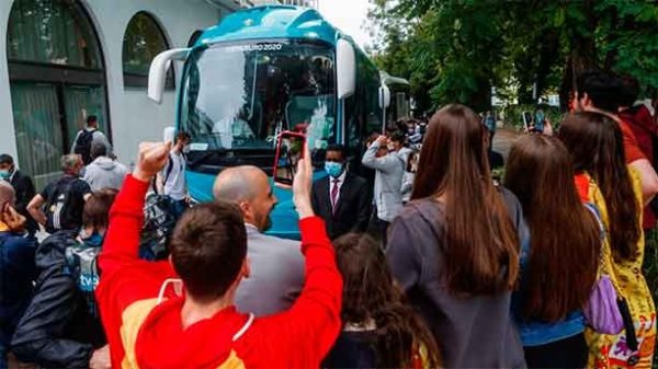 Una ola de cariño a la llegada a Londres