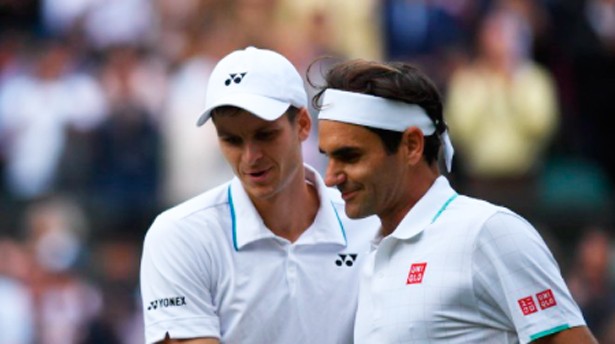 Hurkacz logró el triunfo de su vida. (Foto: @Wimbledon)