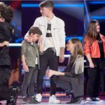 Noche de emociones en La Voz Kids. (Foto: Antena 3)