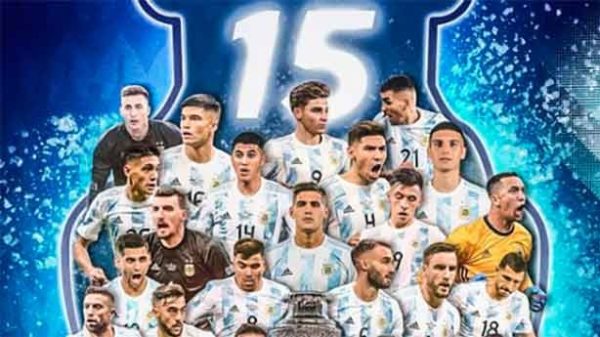 Argentina mostró todo su poder ante Brasil. (Foto: @AFA/SelecciónArgentina)
