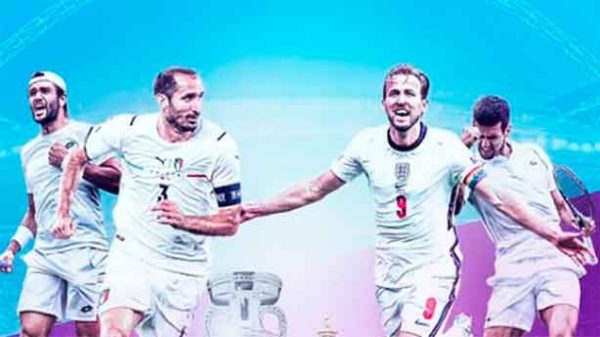 Italia frente a Inglaterra