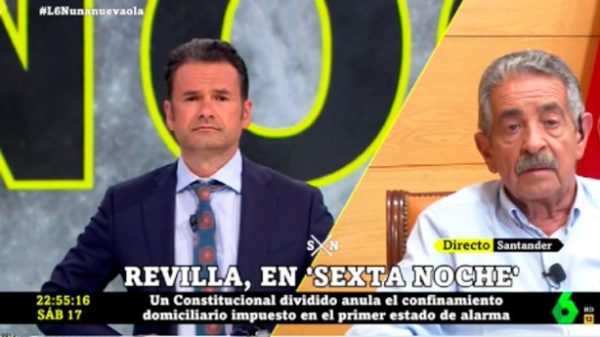 Iñaki López volvió a contar con Miguel Ángel Revilla en su penúltimo programa. (Foto: La Sexta)