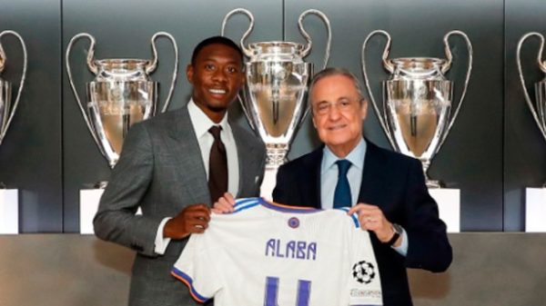 David Alaba hereda el dorsal de Sergio Ramos