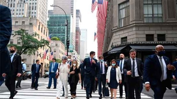 Plus Ultra reventó el viaje de turismo de Sánchez en Estados Unidos. (Foto: LMG)