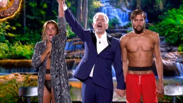 Olga se impuso a Gianmarco en la final conducida por Carlos Sobera. (Foto: Telecinco)