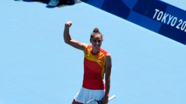 Sara Sorribes debutó en Tokio derrotando a la número 1 del mundo. (Foto: COE/Twitter)