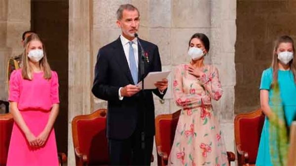 Importante llamada y reflexión del Rey en un discurso leído íntegramente en gallego. (Foto: @CasaReal)