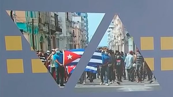 Cuba grita libertad. (Imagen: YouTube/RTVENoticias)