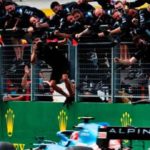 Locura con Esteban Ocon y Fernando Alonso. (Foto: @AlpineF1Team)