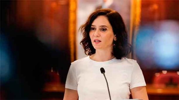 La presidenta de la Comunidad de Madrid