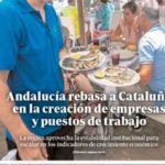 Ayuso destacó la seriedad y éxito de la gestión del PP en Andalucía. (Captura: UN/ABC)