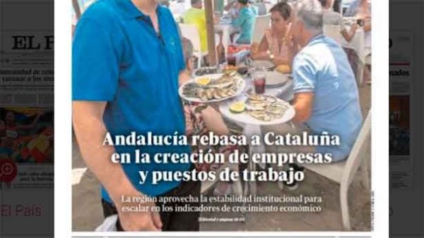 Ayuso destacó la seriedad y éxito de la gestión del PP en Andalucía. (Captura: UN/ABC)