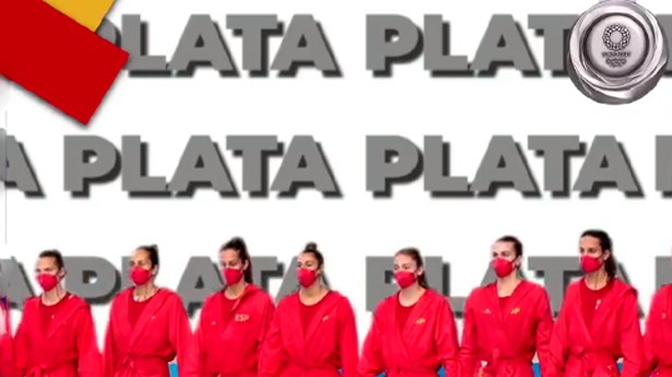 Medalla de plata del waterpolo femenino