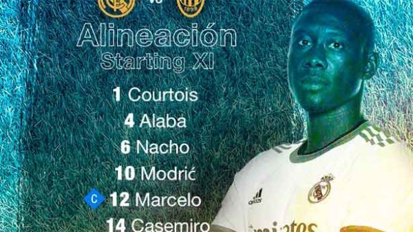 Un estreno con Alaba y Bale. (Foto: @RealMadrid)