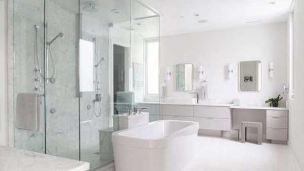 Sácale el mayor partido a tu cuarto de baño grande. (Foto: Pixabay)
