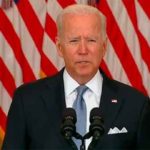 Biden en su mensaje a la nación desde la Casa Blanca. (Foto: Time)